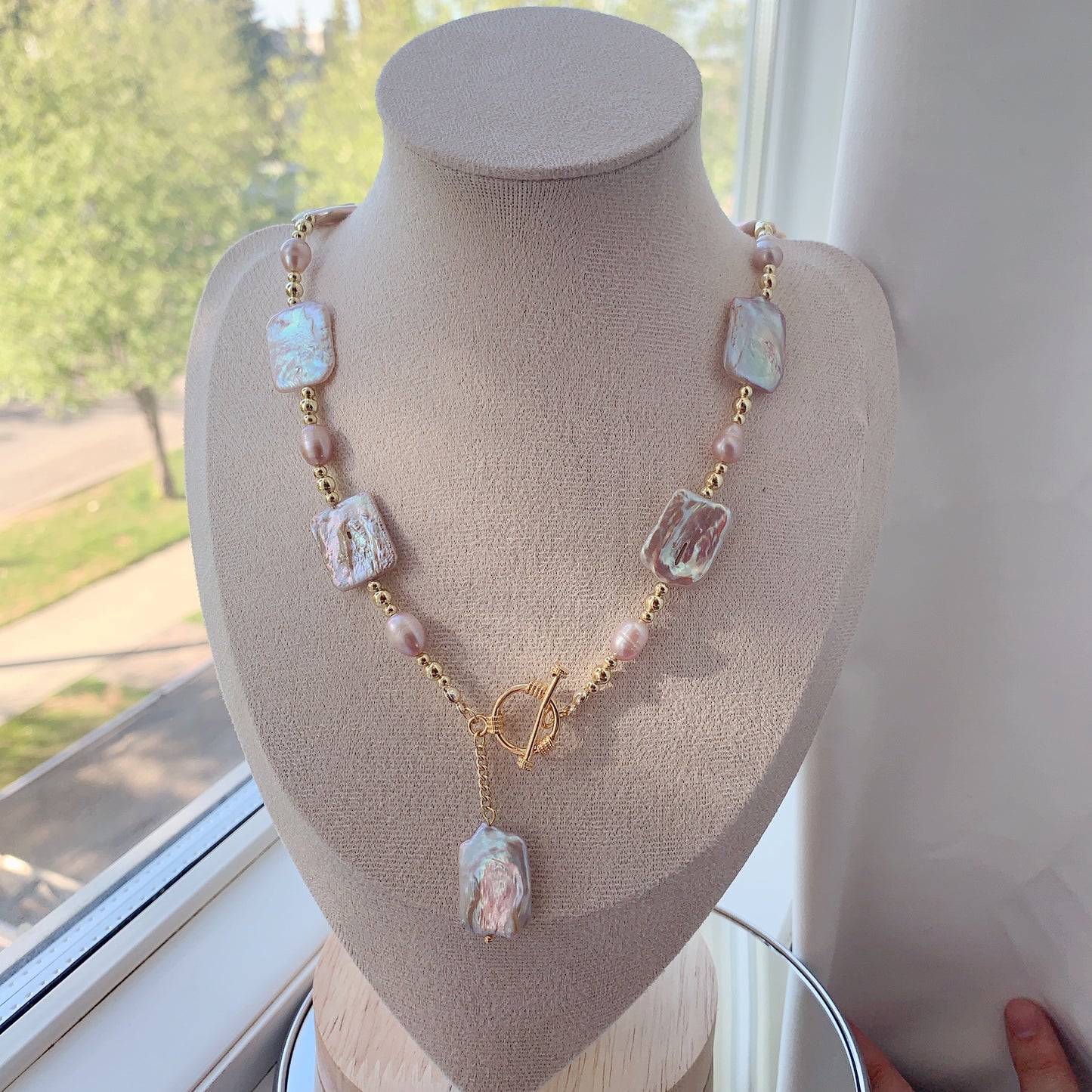 Necklace - Freshwater Pearl Baroque Necklace