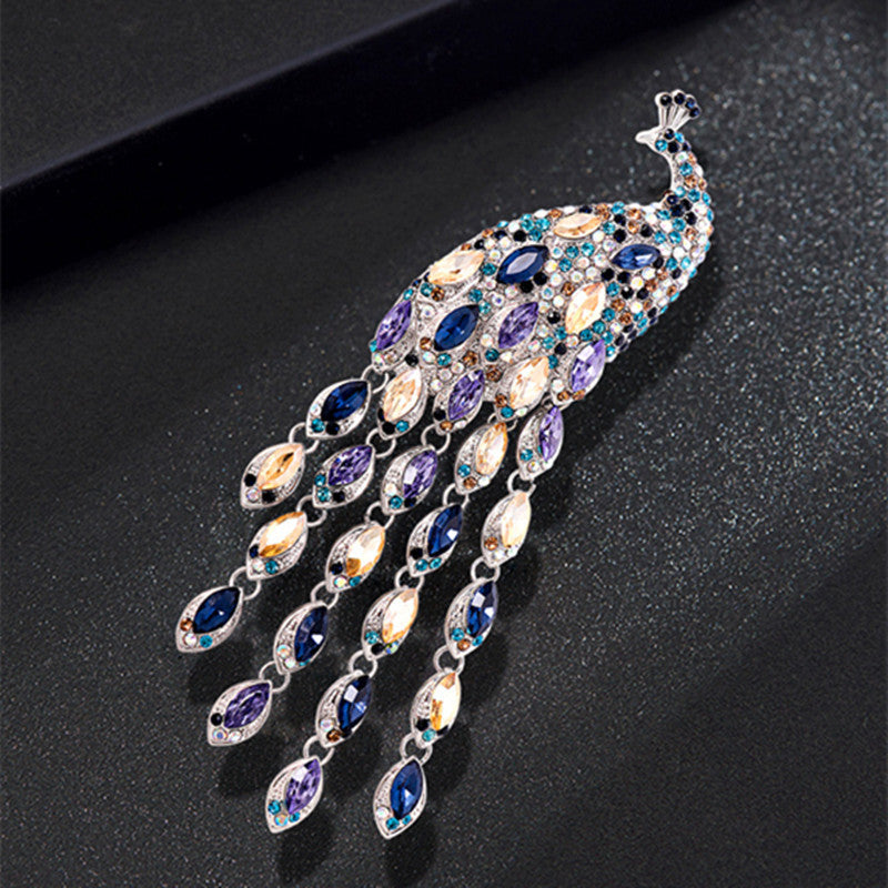 Brooch/Pendant - Peacock