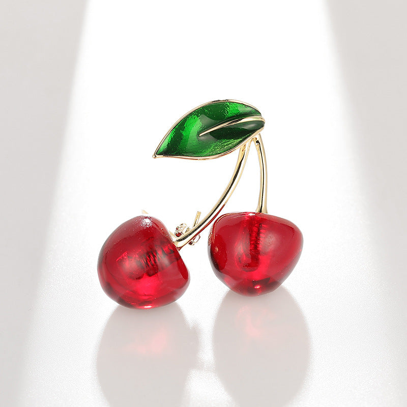 Brooch - Cherry