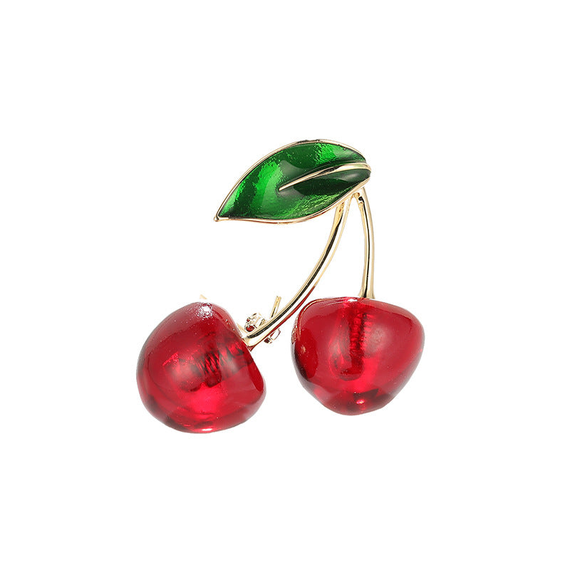 Brooch - Cherry