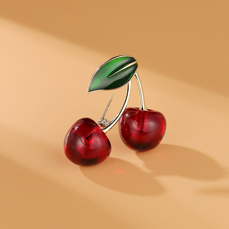 Brooch - Cherry