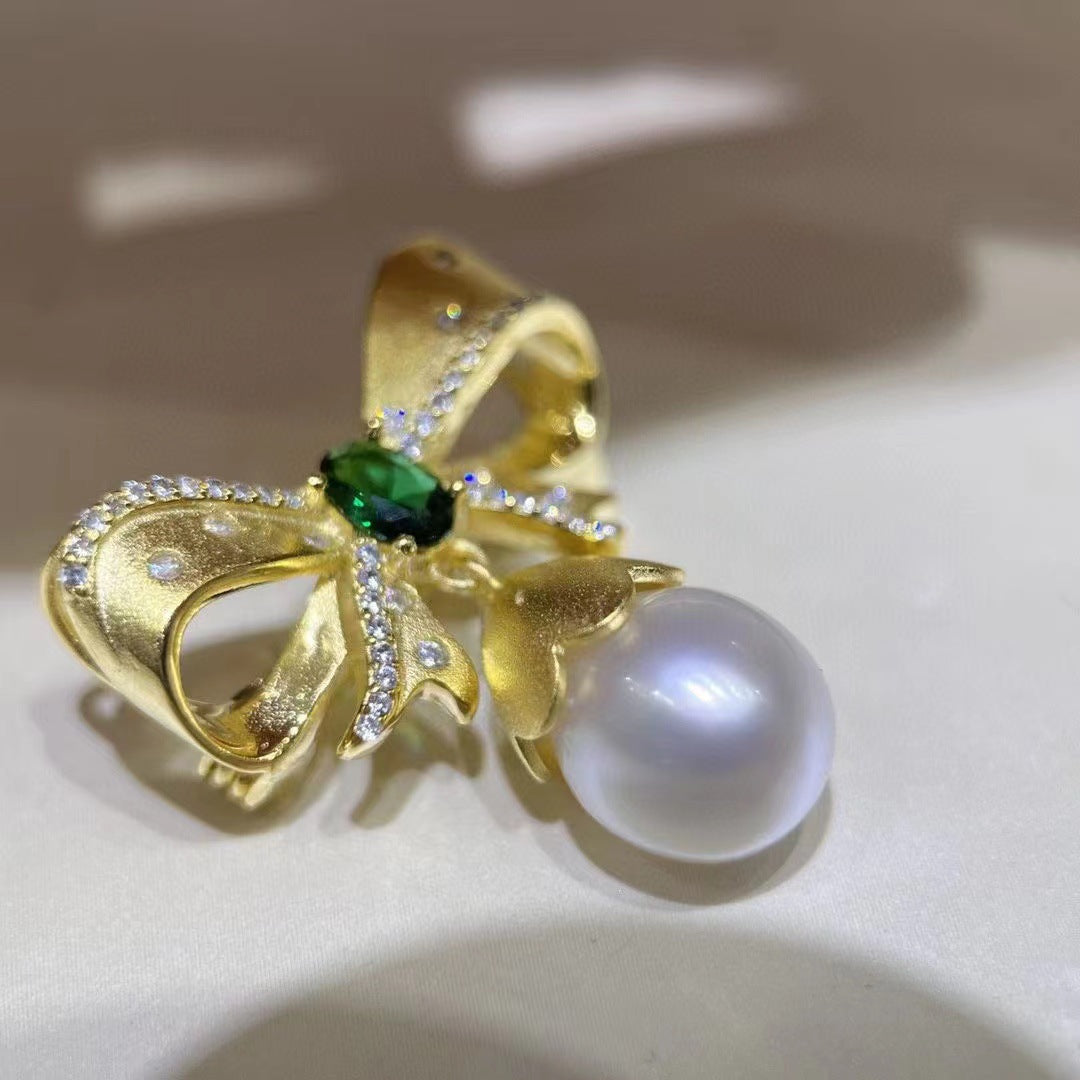 Brooch/Pendant - Natural Pearl