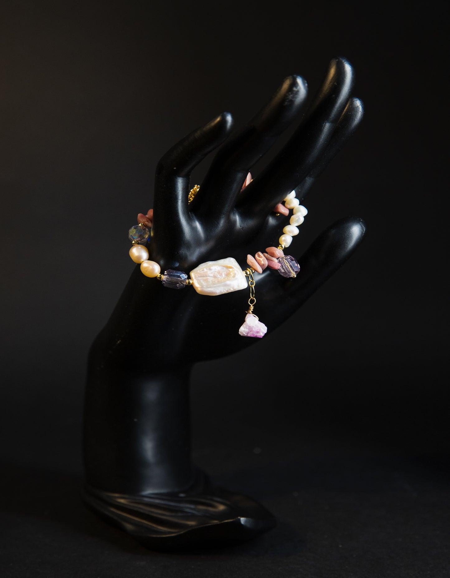 Bracelet - Natural Baroque Pearl Bracelet