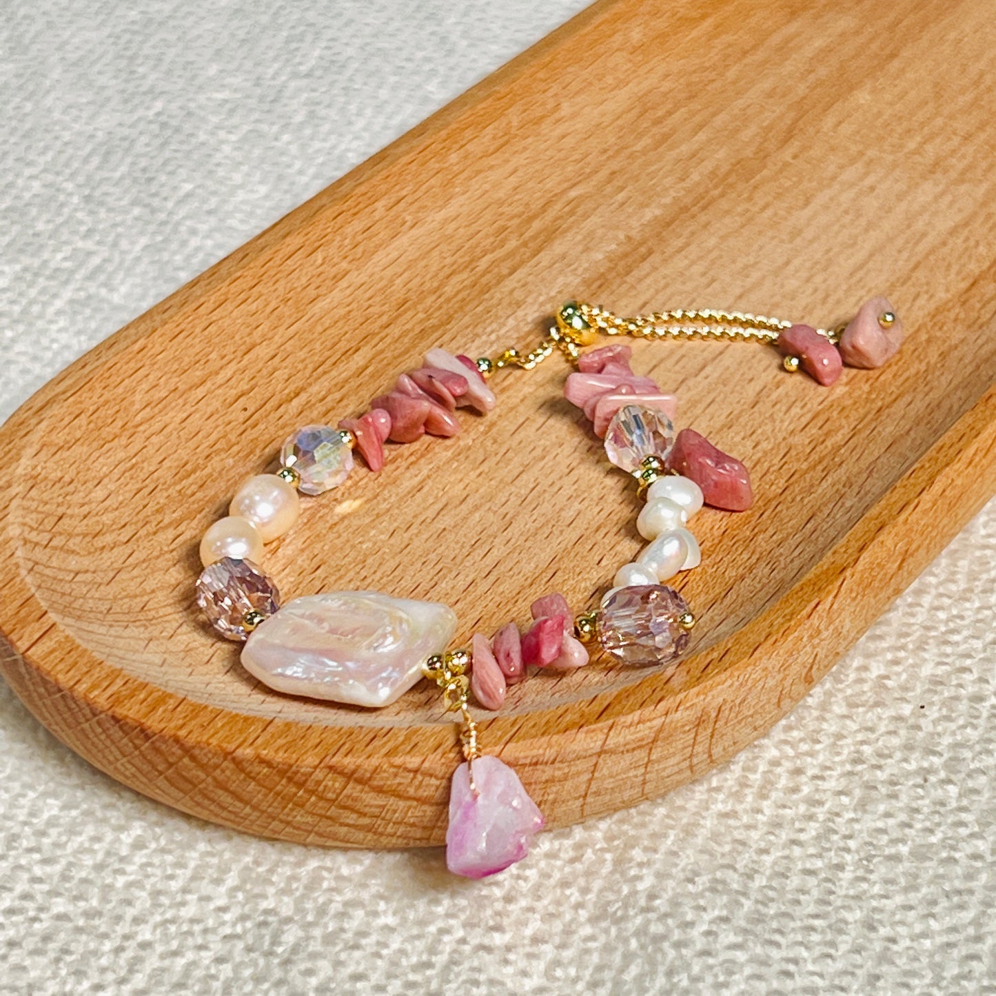Bracelet - Natural Baroque Pearl Bracelet
