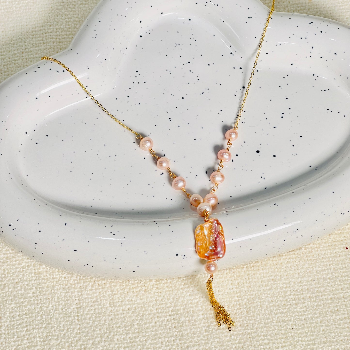 Necklace - Baroque Pearl Necklace
