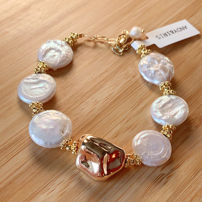 Bracelet - Freshwater Baroque Pearl Bracelet