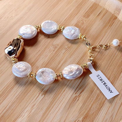 Bracelet - Freshwater Baroque Pearl Bracelet