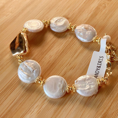Bracelet - Freshwater Baroque Pearl Bracelet