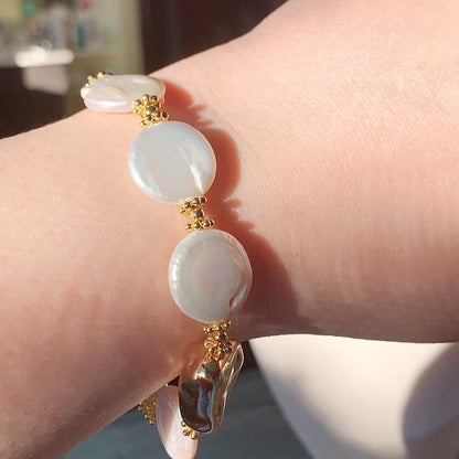 Bracelet - Freshwater Baroque Pearl Bracelet