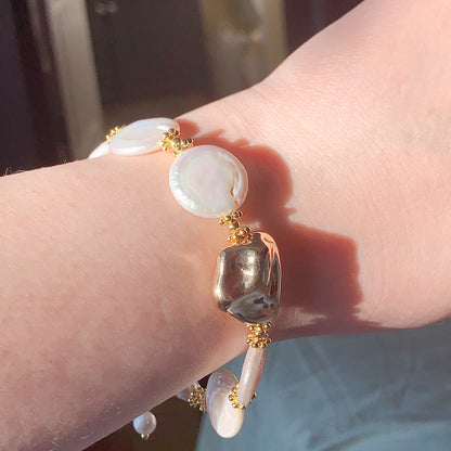Bracelet - Freshwater Baroque Pearl Bracelet