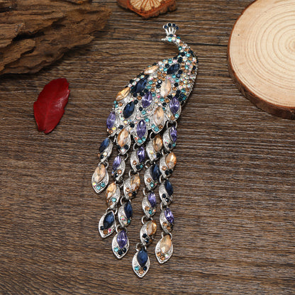 Brooch/Pendant - Peacock