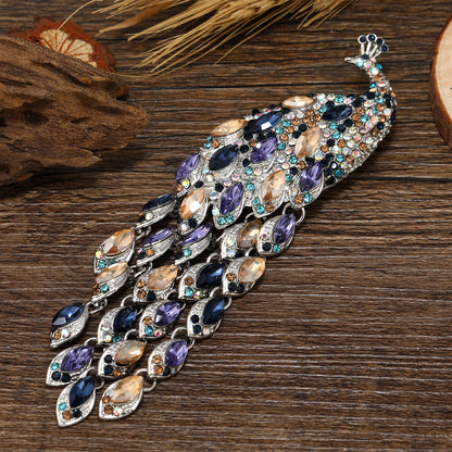 Brooch/Pendant - Peacock