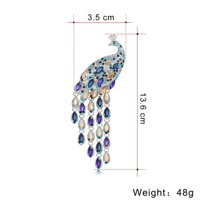 Brooch/Pendant - Peacock