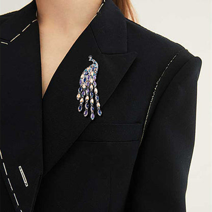 Brooch/Pendant - Peacock