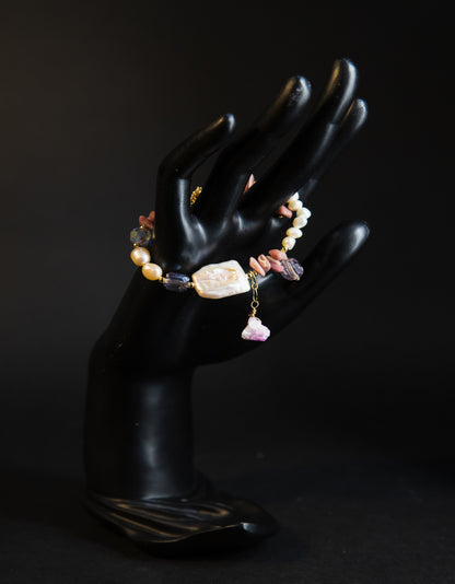 Bracelet - Natural Baroque Pearl Bracelet