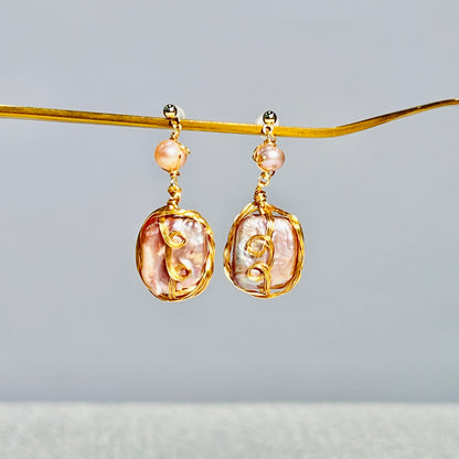Earring - Natural Baroque Handmade Earring