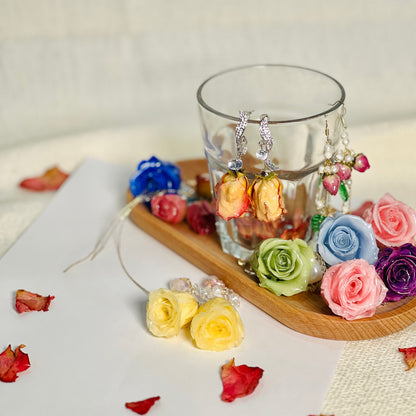 Earring - Real Flower